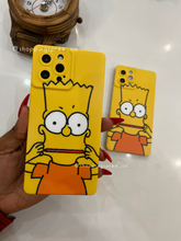 Load image into Gallery viewer, Rectangular Bart SIMPSON phonecase