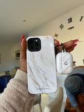 Load image into Gallery viewer, Signature  white wind marble Phonecase ONLY