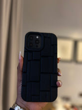 Load image into Gallery viewer, Black protective 3D Block case