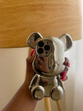 Load image into Gallery viewer, Luxury Silver Kaws silicone phone case
