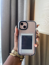 Load image into Gallery viewer, Black Transparent protective card slot case