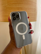 Load image into Gallery viewer, Clean Transparent MagSafe case