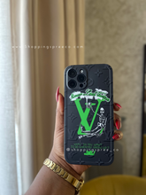 Load image into Gallery viewer, Green LV Phone case
