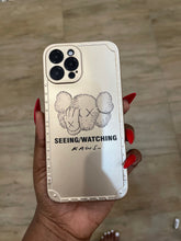 Load image into Gallery viewer, Gold Kaws phone case