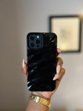Load image into Gallery viewer, GLOSSY 3D WAVE CASE (BLACK)