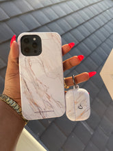 Load image into Gallery viewer, Signature  white wind marble Phonecase ONLY