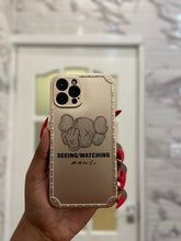 Load image into Gallery viewer, Gold Kaws phone case