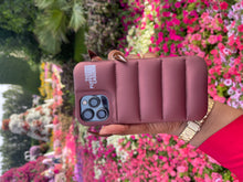 Load image into Gallery viewer, BROWN LUXURY PUFFER CASE