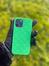 Load image into Gallery viewer, Luxury Green 3D Lattice Soft protective  case