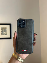 Load image into Gallery viewer, LUXURY LEATHER PHONECASE (DARK Vintage )