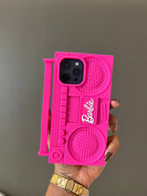 Load image into Gallery viewer, Pink Barbie stereo case π