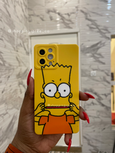 Load image into Gallery viewer, Rectangular Bart SIMPSON phonecase