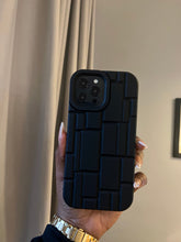 Load image into Gallery viewer, Black protective 3D Block case