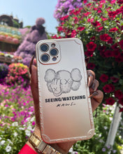 Load image into Gallery viewer, Gold Kaws phone case