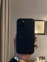 Load image into Gallery viewer, Black protective 3D Block case