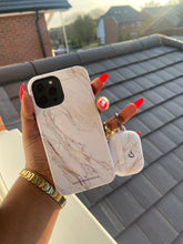 Load image into Gallery viewer, Signature  white wind marble Phonecase ONLY