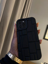 Load image into Gallery viewer, Black protective 3D Block case