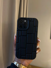 Load image into Gallery viewer, Black protective 3D Block case