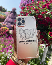 Load image into Gallery viewer, Gold Kaws phone case