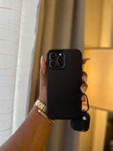 Load image into Gallery viewer, Black Liquid silicone 3 in 1 super protective case