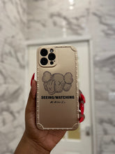 Load image into Gallery viewer, Gold Kaws phone case