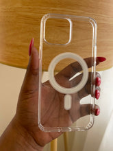Load image into Gallery viewer, Clean Transparent MagSafe case