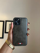 Load image into Gallery viewer, LUXURY LEATHER PHONECASE (DARK Vintage )