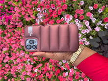Load image into Gallery viewer, BROWN LUXURY PUFFER CASE