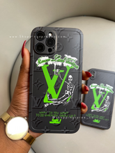 Load image into Gallery viewer, Green LV Phone case