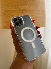 Load image into Gallery viewer, Clean Transparent MagSafe case