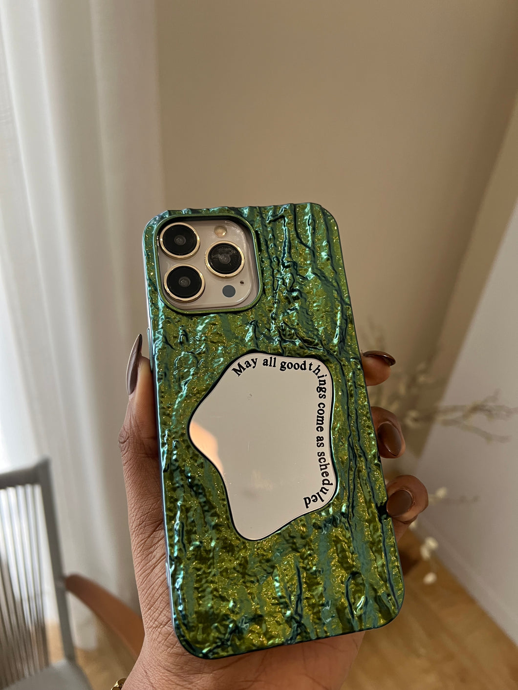 Gorgeous Green laser mirror case