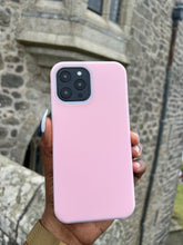 Load image into Gallery viewer, Soft Pink Premium silicone apple case
