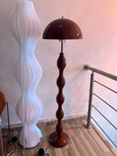 Load image into Gallery viewer, Burgundy Bubble Floor Lamp
