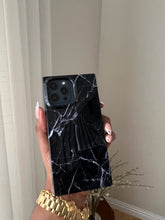 Load image into Gallery viewer, Rectangular black marble case
