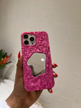 Load image into Gallery viewer, Gorgeous glossy pink  mirror case

