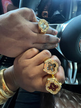 Load image into Gallery viewer, The Clover Timepiece Rings
