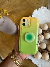 Load image into Gallery viewer, Green 2 toned popsocket case
