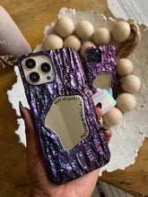 Load image into Gallery viewer, Gorgeous purple laser mirror case
