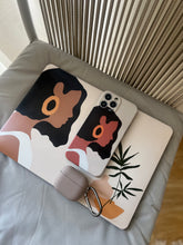 Load image into Gallery viewer, BLACKGIRL MAGIC MACBOOK  CASE with matching keyboard cover ✨
