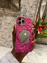 Load image into Gallery viewer, Gorgeous glossy pink  mirror case
