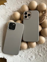 Load image into Gallery viewer, Beige Premium silicone Phone case.
