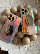 Load image into Gallery viewer, Luxury Holographic case (can be bought with or without the popsocket).

