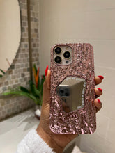 Load image into Gallery viewer, Gorgeous Rosegold  mirror case
