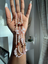 Load image into Gallery viewer, Gorgeous Long beaded Charms (sand pink )
