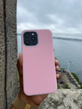 Load image into Gallery viewer, Soft Pink Premium silicone apple case
