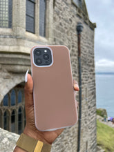 Load image into Gallery viewer, Brown  Premium silicone apple caseaa
