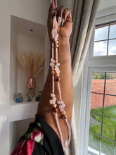 Load image into Gallery viewer, Gorgeous Long beaded Charms (sand pink )
