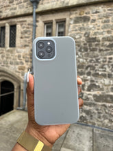 Load image into Gallery viewer, Grey Premium silicone apple case
