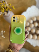 Load image into Gallery viewer, Green 2 toned popsocket case
