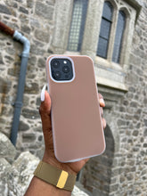 Load image into Gallery viewer, Brown  Premium silicone apple caseaa
